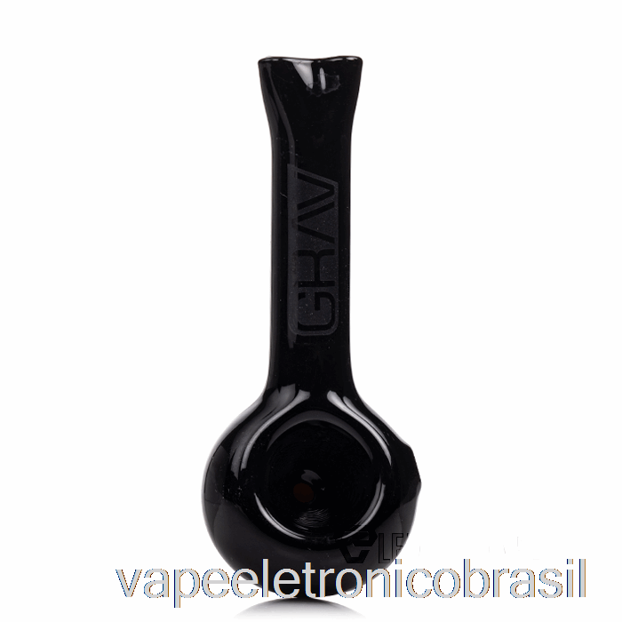 Vape Recarregável Grav Pitada Colher Preta